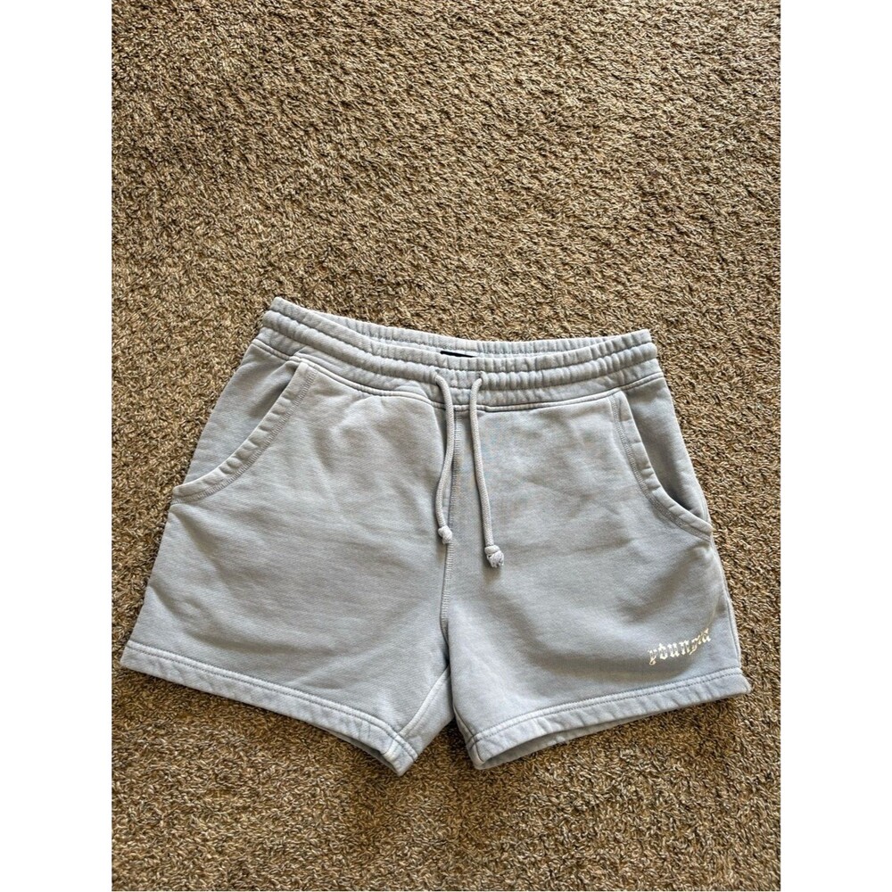 YoungLA Light Gray Women’s Athletic Drawstring Shorts
